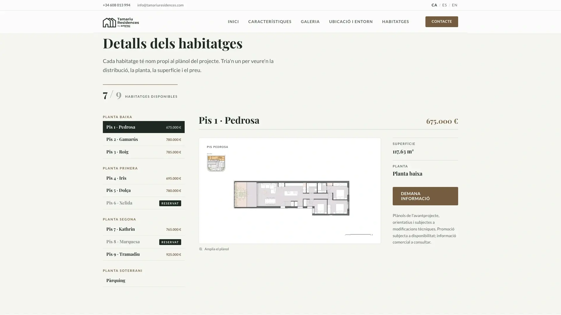 Tamariu Residences — 2